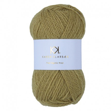 2016_Pure Wool_Wheat Yellow - Økologisk uldgarn fra Karen Klarbæk
