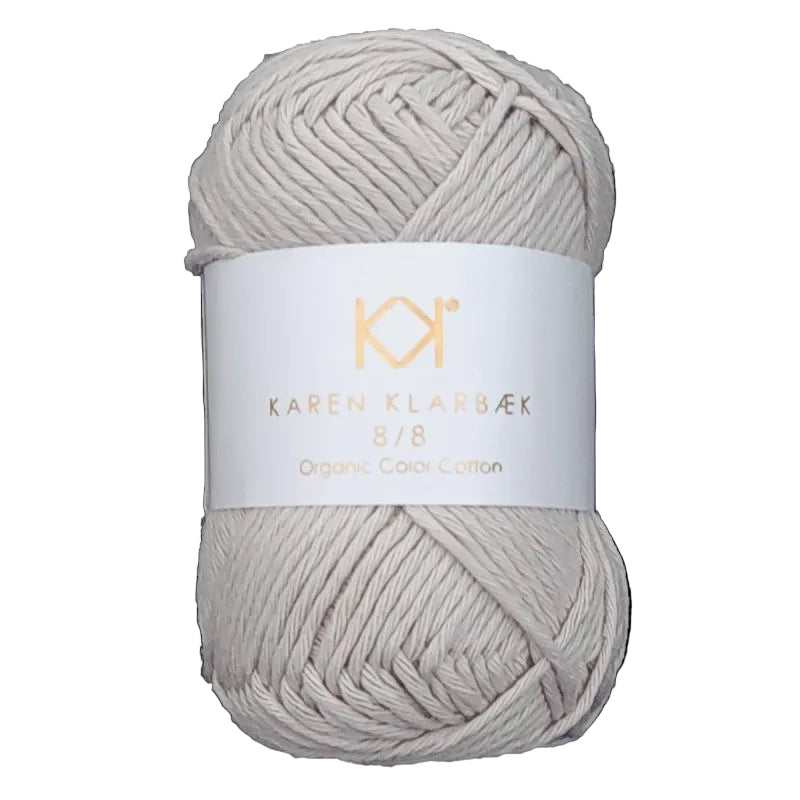8/8 Old Linen - Økologisk bomuldsgarn fra Karen Klarbæk (1033)