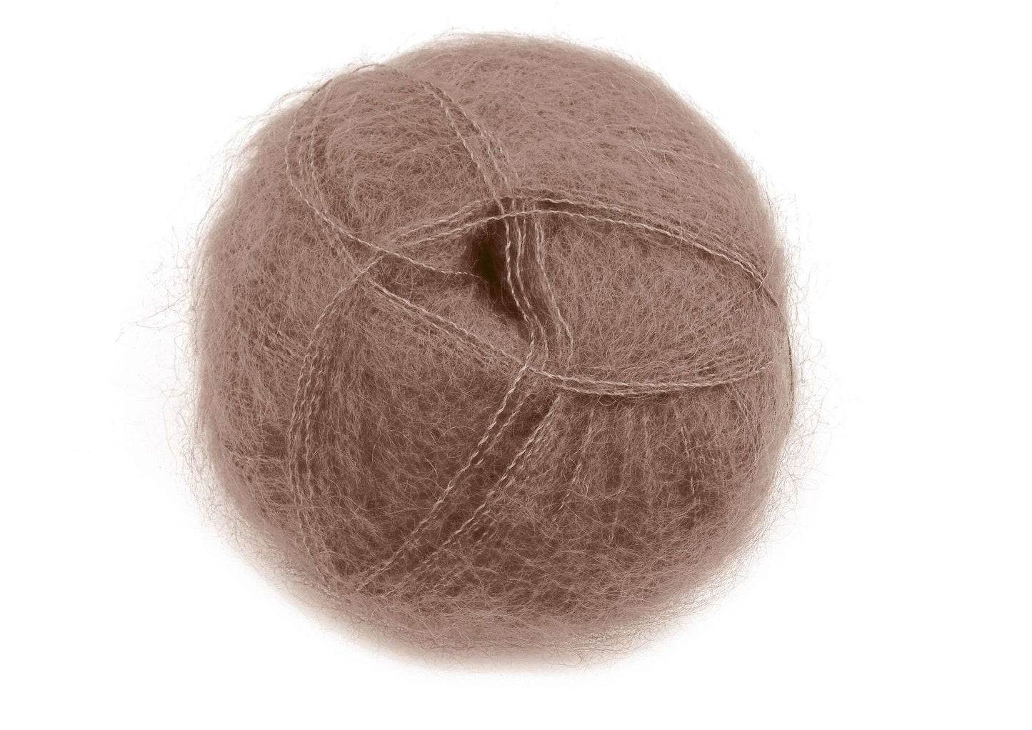 Mohair by Canard Brushed Lace Silk/Mohair - Bark (Nr. 3003)