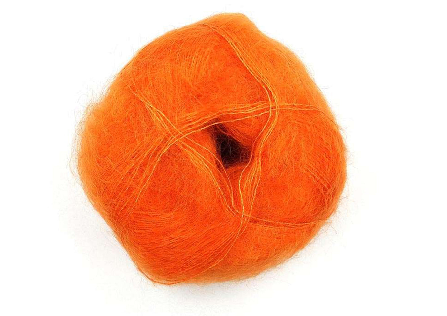 Mohair by Canard Brushed Lace Silk/Mohair - Appelsin (Nr. 3027)