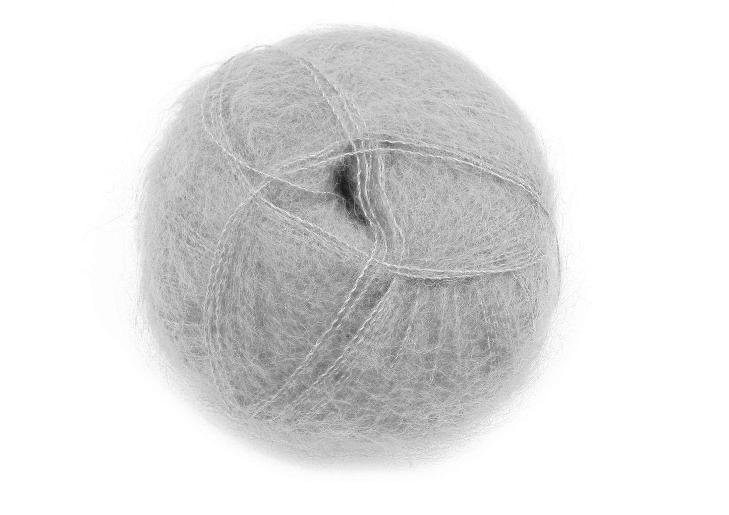 Mohair by Canard Brushed Lace Silk/Mohair - Sølvgrå (Nr. 3079)