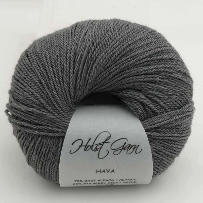 Holst Garn Haya i Alpaca,Silke og Yak - 03 Quarry