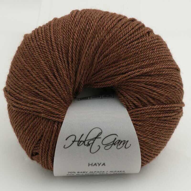 Holst Garn Haya i Alpaca,Silke og Yak - 24 Soil