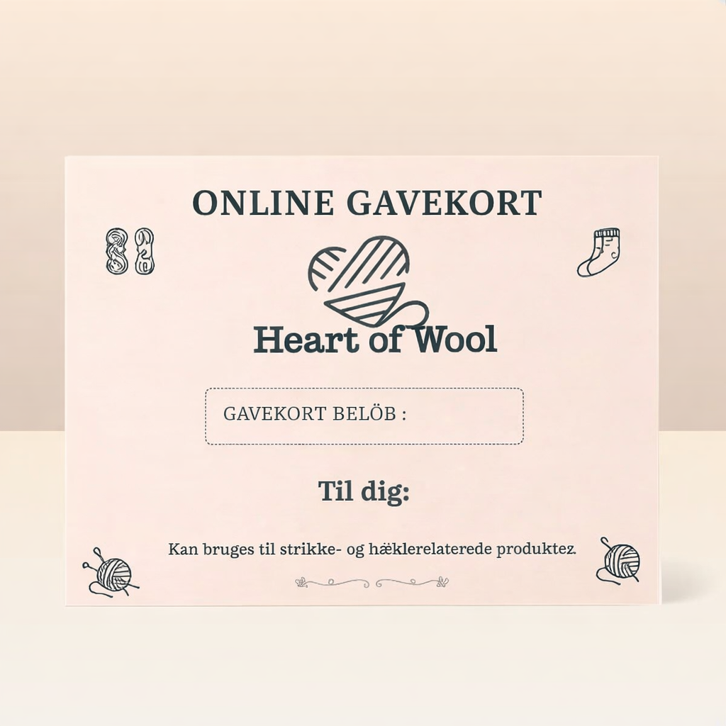 Heart of Wool gavekort