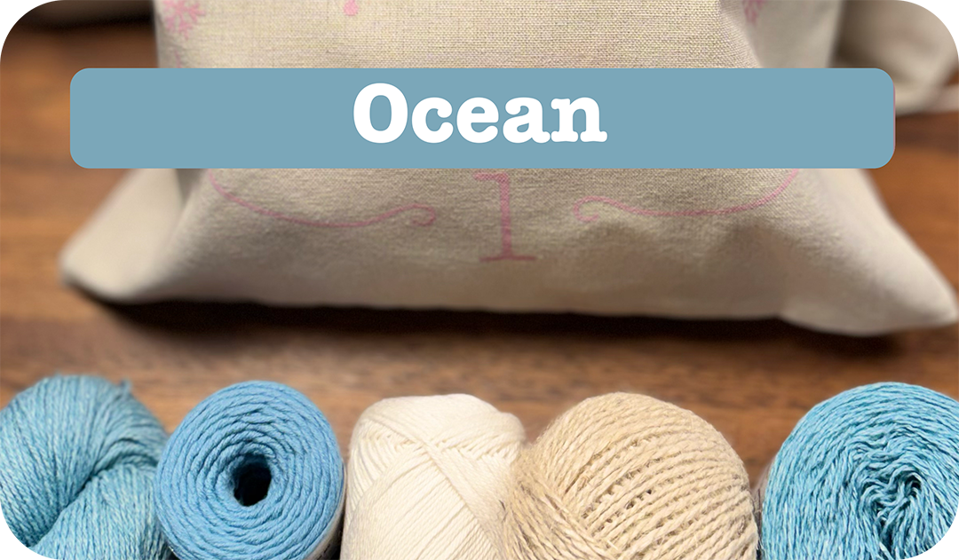 Heart of Wool strikke og hækle adventskalender 2026 - Ocean