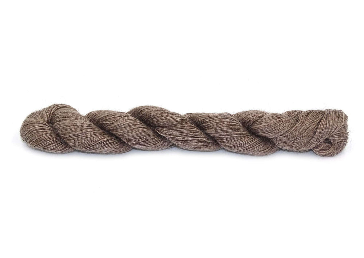 Mohair by Canard 1-trådet kidmohair og merino - Meleret brun (Nr. 1305)