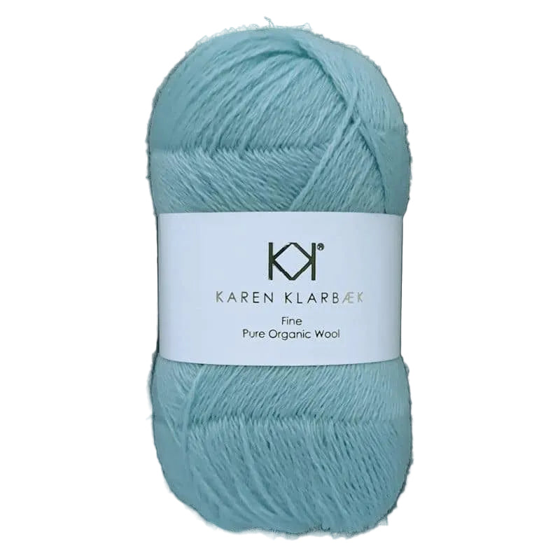 Karen Klarbæk Fine Pure Organic Wool - Aquamarine (2521)