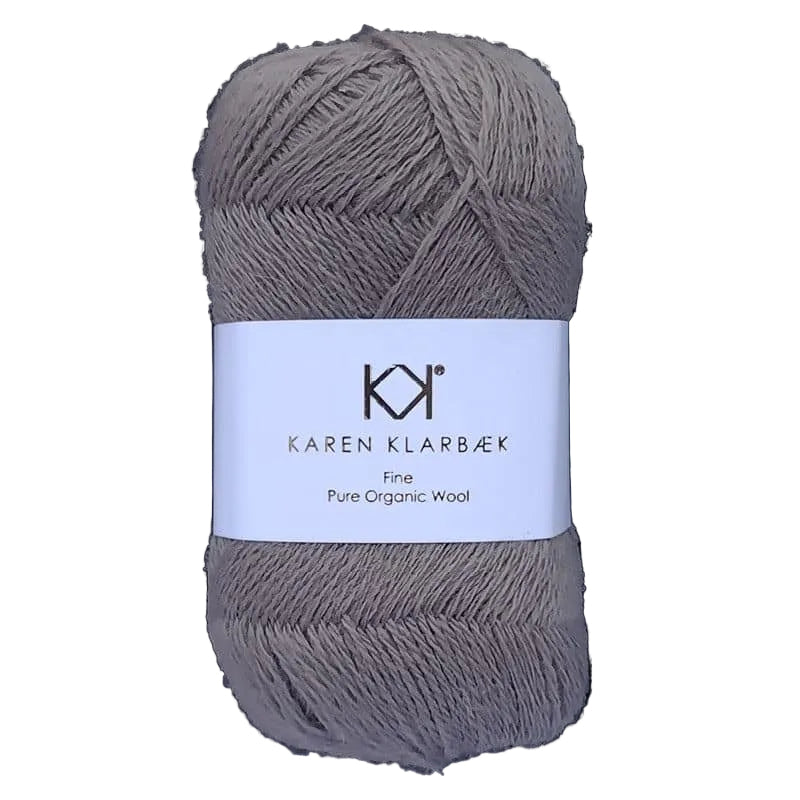 Karen Klarbæk Fine Pure Organic Wool - Brown (2522)