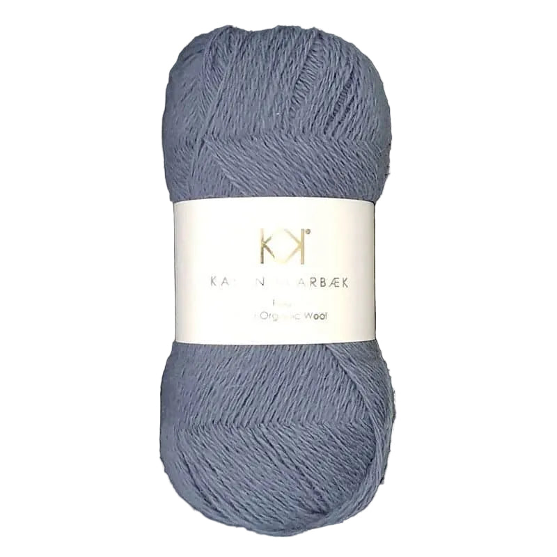 Karen Klarbæk Fine Pure Organic Wool - Dark Blue (2503)