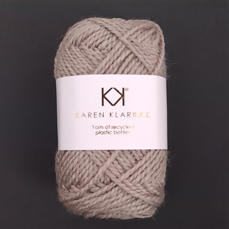 Karen Klarbæk Recycled Bottle Yarn - Dark Linen (3020)