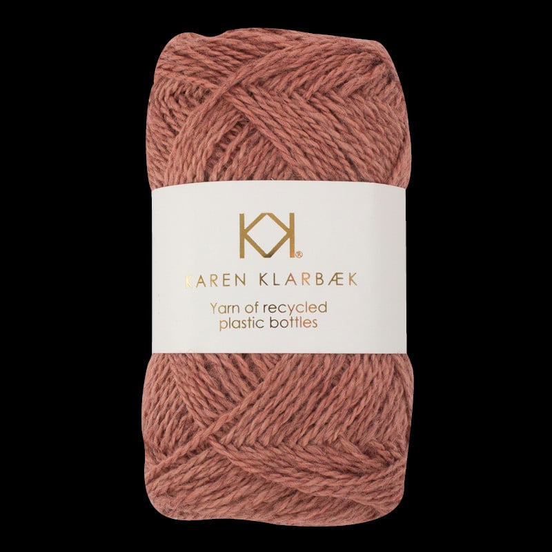 Karen Klarbæk Recycled Bottle Yarn - Dark Old Rose (3006)