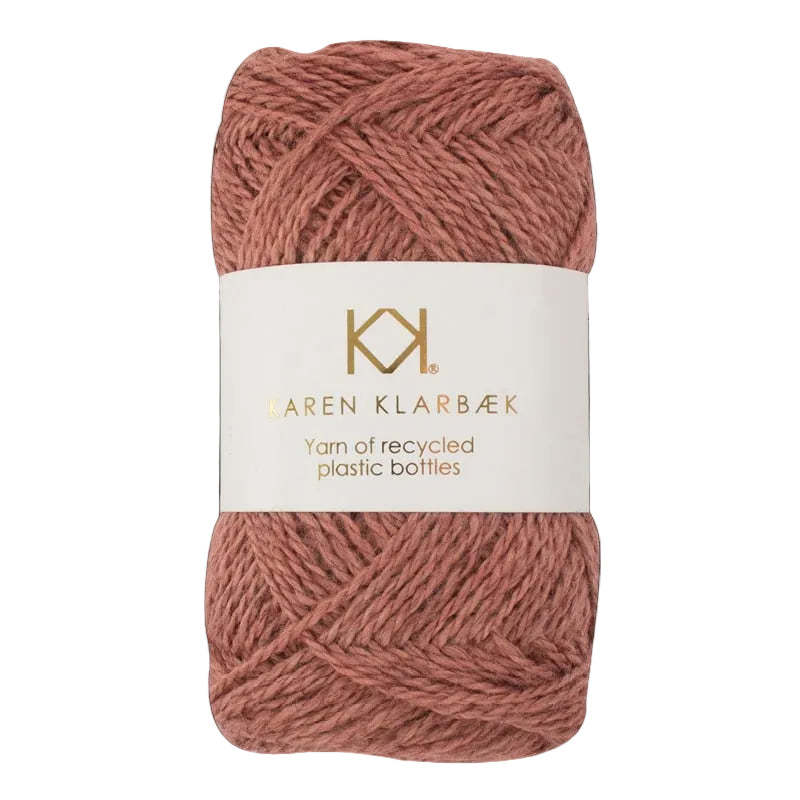 Karen Klarbæk Recycled Bottle Yarn - Dark Old Rose (3006)