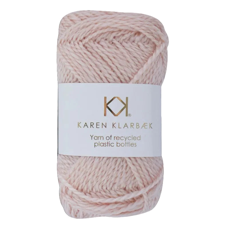 Karen Klarbæk Recycled Bottle Yarn - Light Rose (3005)