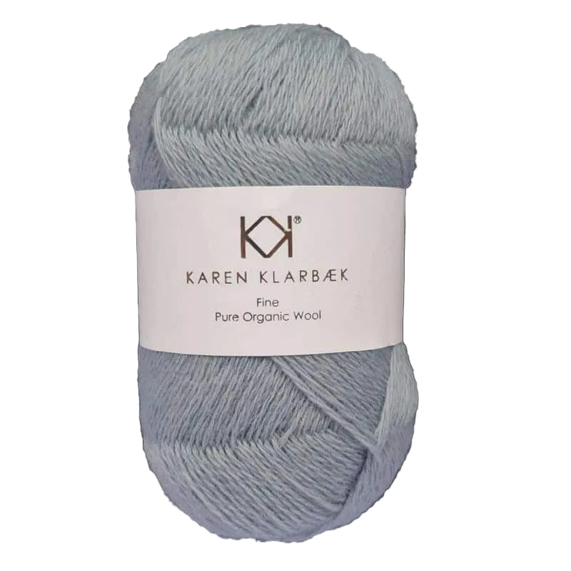 Karen Klarbæk Fine Pure Organic Wool - Medium Grey (2524)