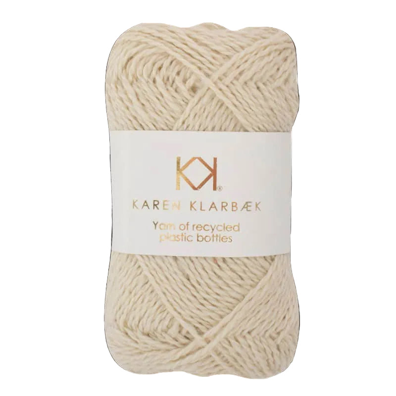 Karen Klarbæk Recycled Bottle Yarn - Nature White (3001)