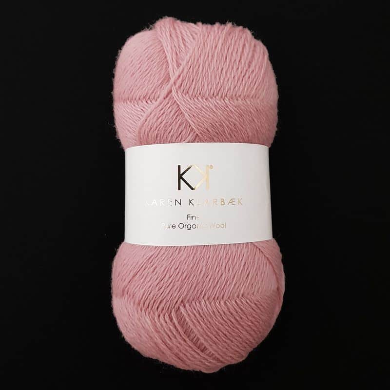 Karen Klarbæk Fine Pure Organic Wool - Rose (2502)
