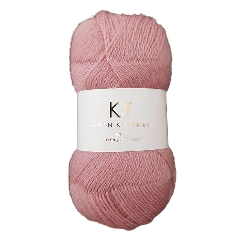 Karen Klarbæk Fine Pure Organic Wool - Rose (2502)