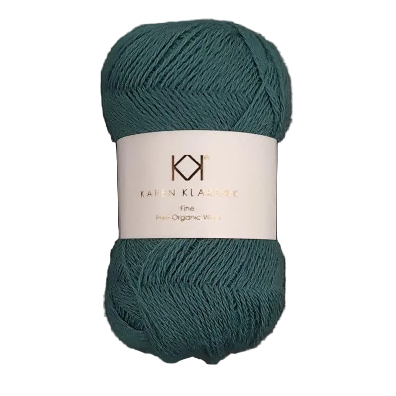 Karen Klarbæk Fine Pure Organic Wool - Sea Green (2519)