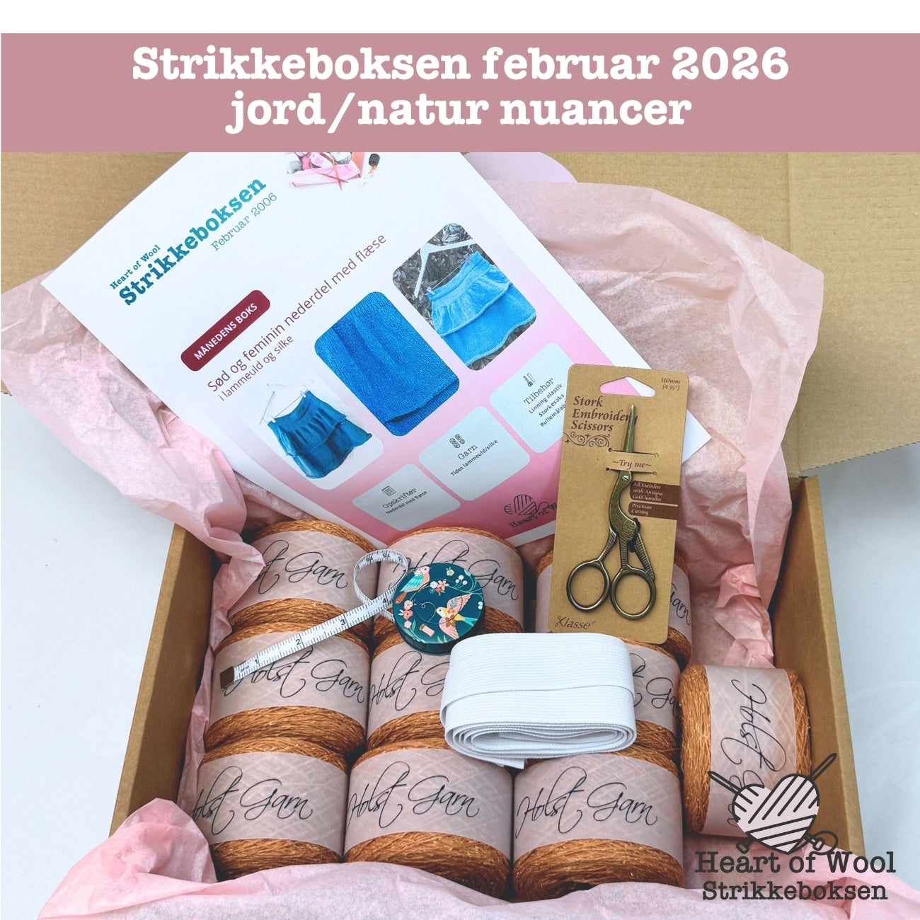02 Februar 2026 Strikkeboksen - enkeltboks