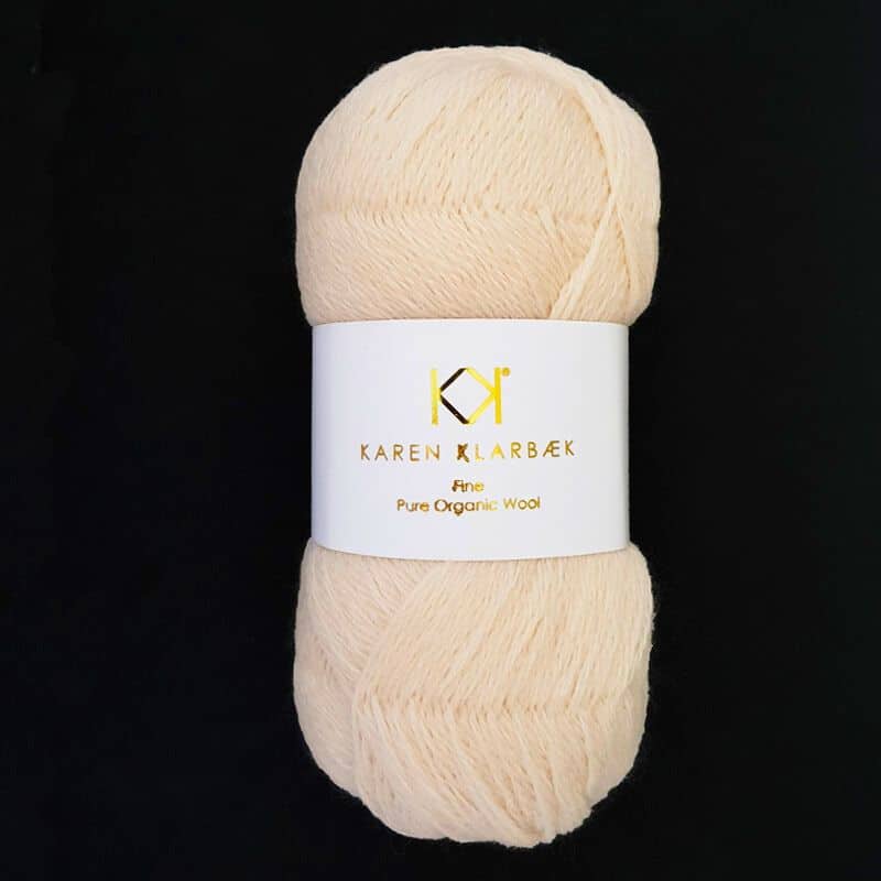 Karen Klarbæk Fine Pure Organic Wool - Warm Nature White (2511)