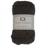 0027_8/4 Charcoal - Økologisk bomuldsgarn fra Karen Klarbæk