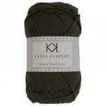 0040_8/4 Dark Olive Økologisk bomuldsgarn fra Karen Klarbæk