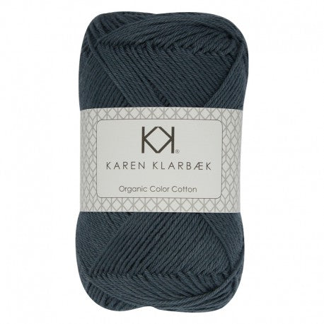 0048_8/4 Dark Marine - Økologisk bomuldsgarn fra Karen Klarbæk
