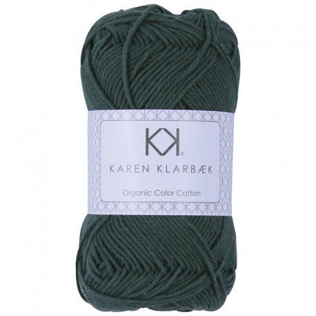 0056_8/4 Pine Green Økologisk bomuldsgarn fra Karen Klarbæk