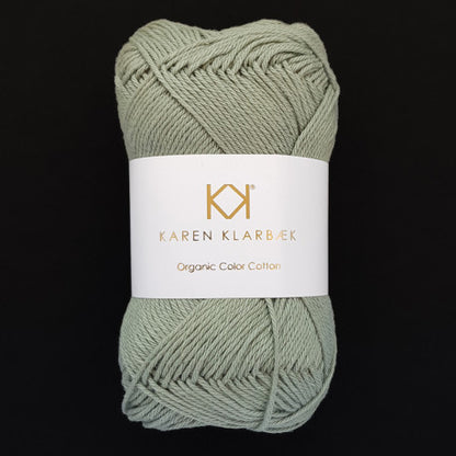 0074_8/4 Sage Green Økologisk bomuldsgarn fra Karen Klarbæk