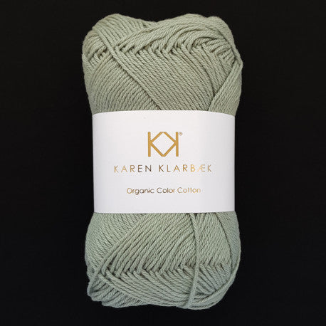 0074_8/4 Sage Green Økologisk bomuldsgarn fra Karen Klarbæk