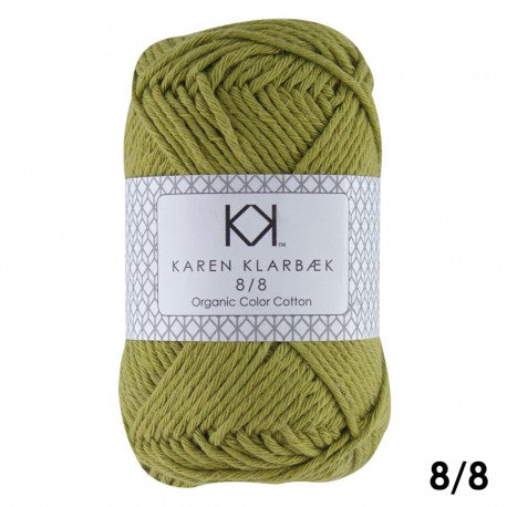 1005_8/8 Mustard - Økologisk bomuldsgarn fra Karen Klarbæk