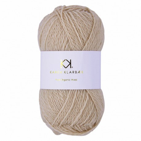 2010_Pure Wool_Beige - Økologisk uldgarn fra Karen Klarbæk