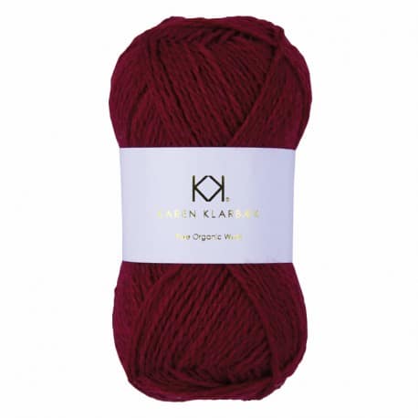 2015_Pure Wool_Red - Økologisk uldgarn fra Karen Klarbæk
