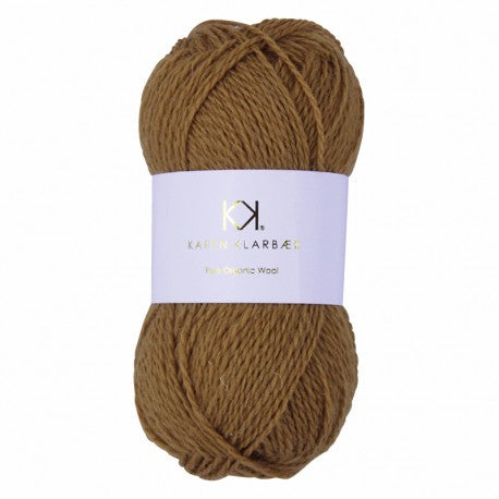 2017_Pure Wool_Golden Brown - Økologisk uldgarn fra Karen Klarbæk