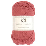 0034_8/4 Brick Red - Økologisk bomuldsgarn fra Karen Klarbæk