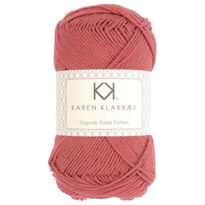 0034_8/4 Brick Red - Økologisk bomuldsgarn fra Karen Klarbæk
