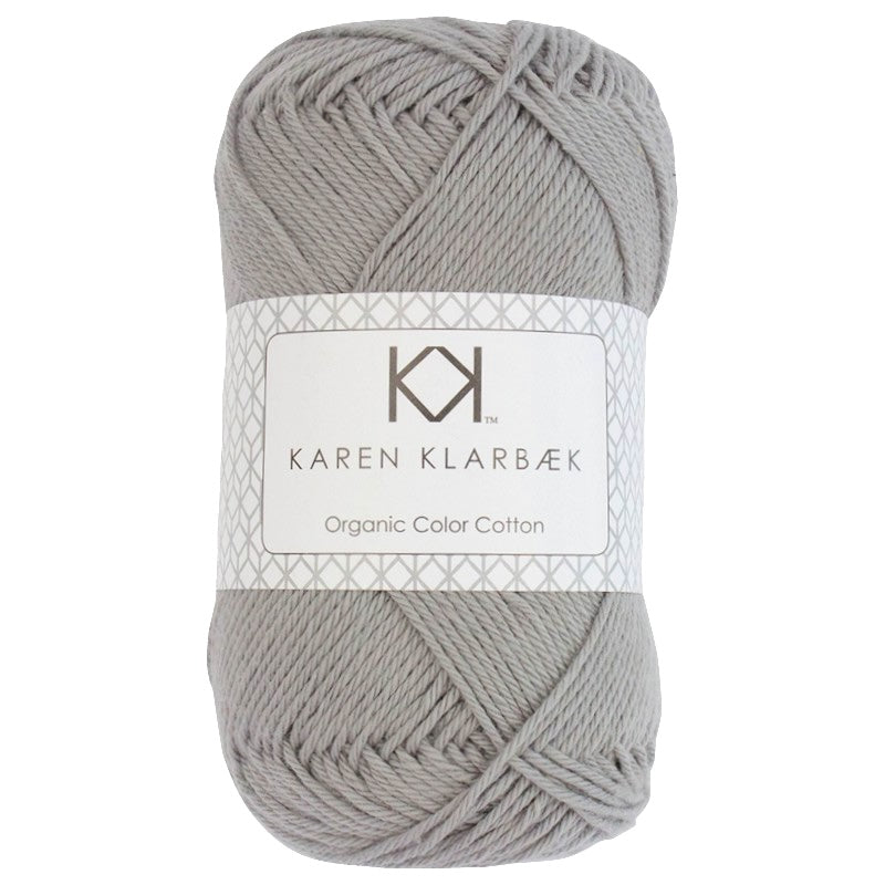 0026_8/4 Cool Grey - Økologisk bomuldsgarn fra Karen Klarbæk