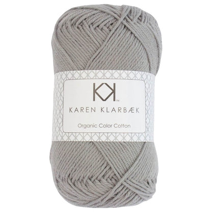 0026_8/4 Cool Grey - Økologisk bomuldsgarn fra Karen Klarbæk