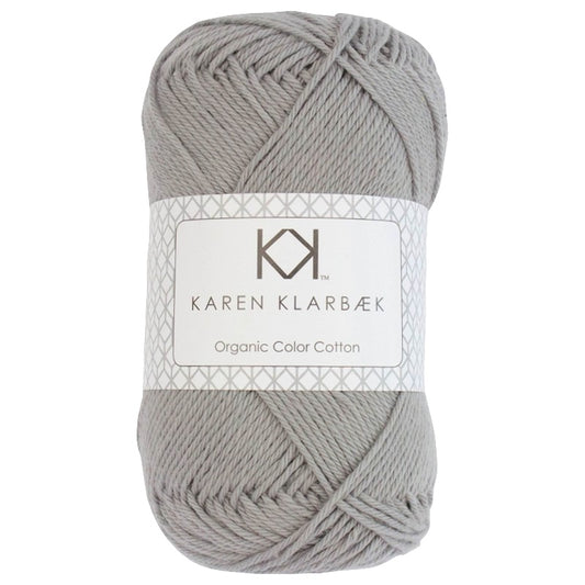 0026_8/4 Cool Grey - Økologisk bomuldsgarn fra Karen Klarbæk