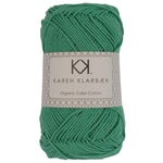 0016_8/4 Dark Mint - Økologisk bomuldsgarn fra Karen Klarbæk
