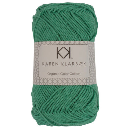 0016_8/4 Dark Mint - Økologisk bomuldsgarn fra Karen Klarbæk