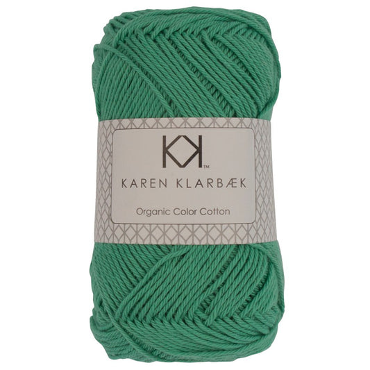 0016_8/4 Dark Mint - Økologisk bomuldsgarn fra Karen Klarbæk