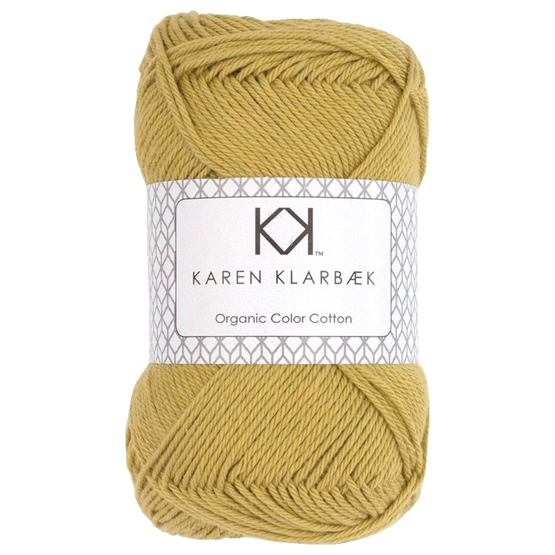 0044_8/4 Mustard - Økologisk bomuldsgarn fra Karen Klarbæk