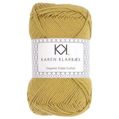 0044_8/4 Mustard - Økologisk bomuldsgarn fra Karen Klarbæk