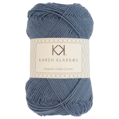 0024_8/4 Jeans Blue - Økologisk bomuldsgarn fra Karen Klarbæk