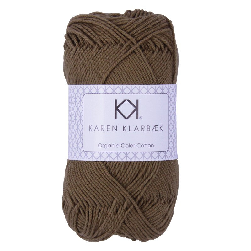 0059_8/4 Khaki Green Økologisk bomuldsgarn fra Karen Klarbæk