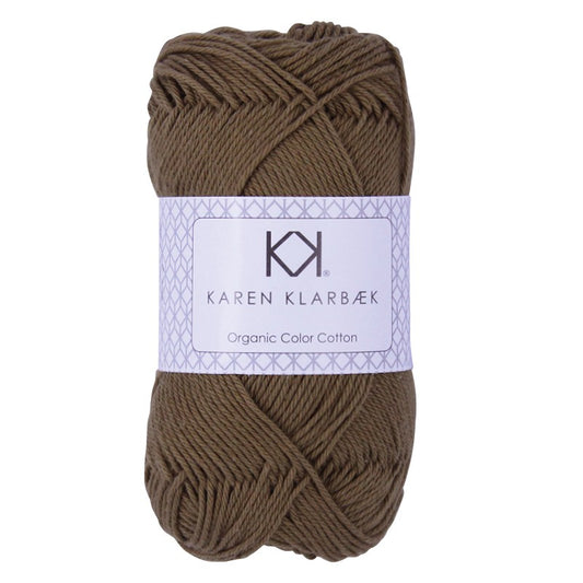 0059_8/4 Khaki Green Økologisk bomuldsgarn fra Karen Klarbæk