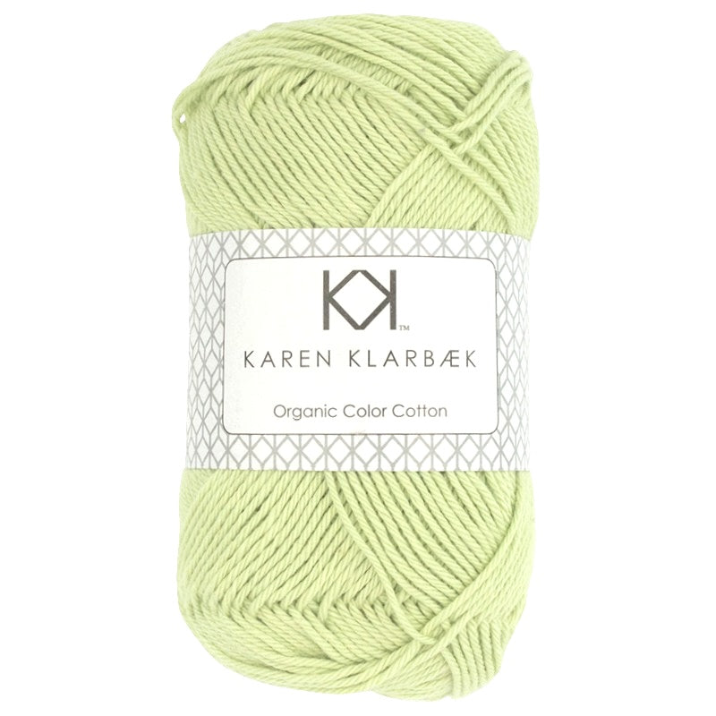 0014_8/4 Light Green - Økologisk bomuldsgarn fra Karen Klarbæk