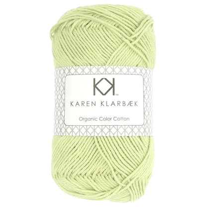 0014_8/4 Light Green - Økologisk bomuldsgarn fra Karen Klarbæk