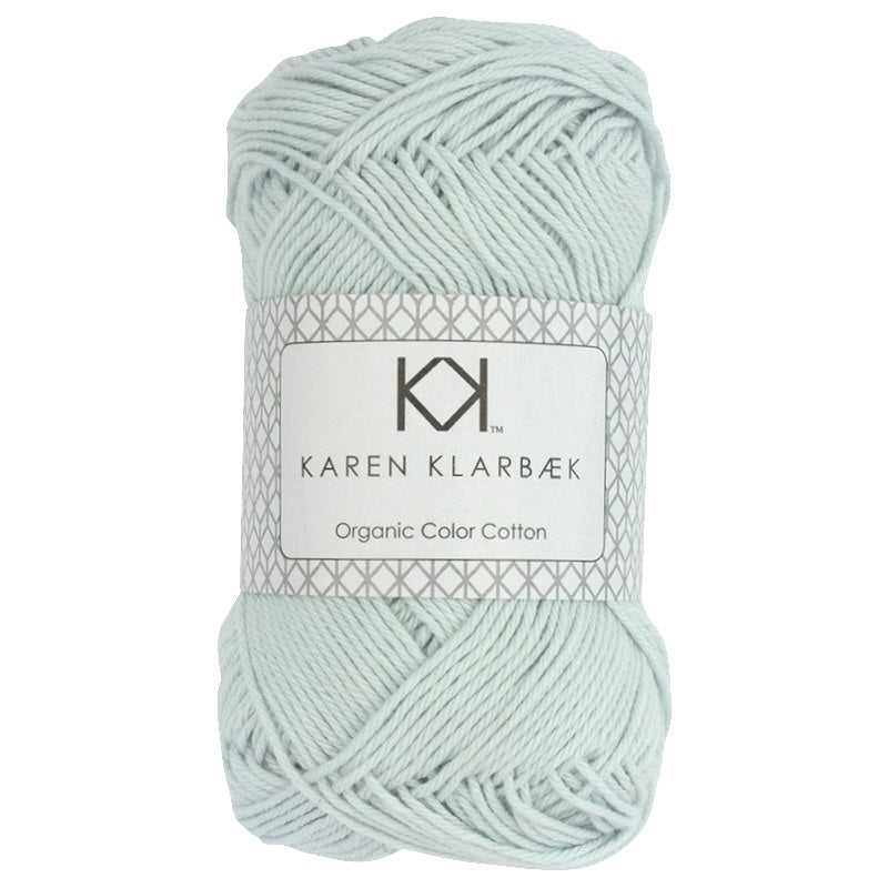0019_8/4 Light Mint - Økologisk bomuldsgarn fra Karen Klarbæk